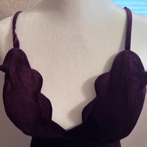 Formal velvet maxi dress. Wedding guest, formals, black tie event.